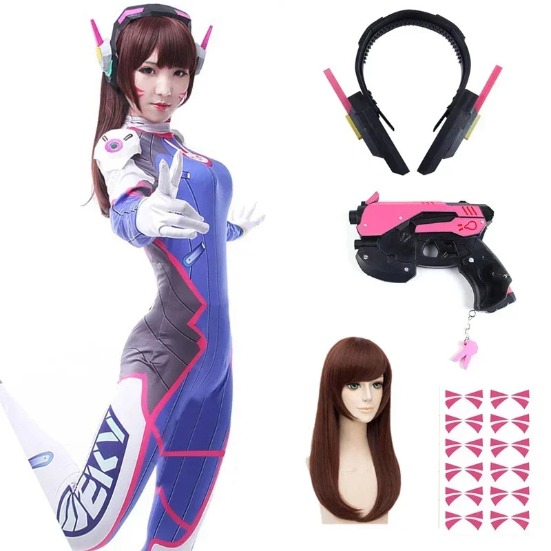Dva Cosplay Prop - Anime woman jumpsuit tights DVA cosplay