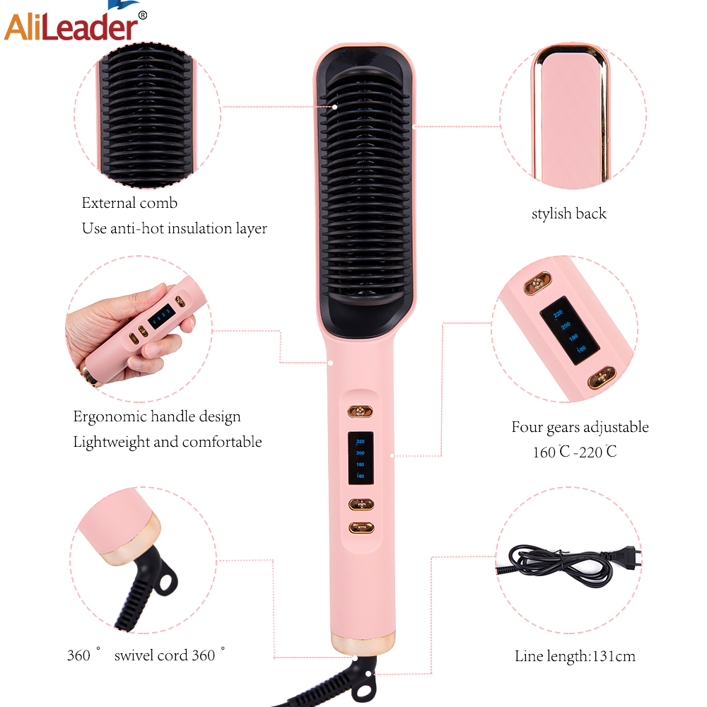 3In1 Hot Air Comb Straightenin - Aerith Cosplay Prop recensione e prezzo