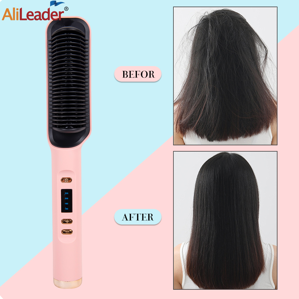 3In1 Hot Air Comb Straightenin - Aerith Cosplay Prop recensione e prezzo