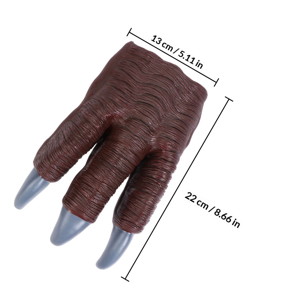 2Pcs Dinosaur Paw Gloves Detai - Cosplay Prop Painting recensione e prezzo
