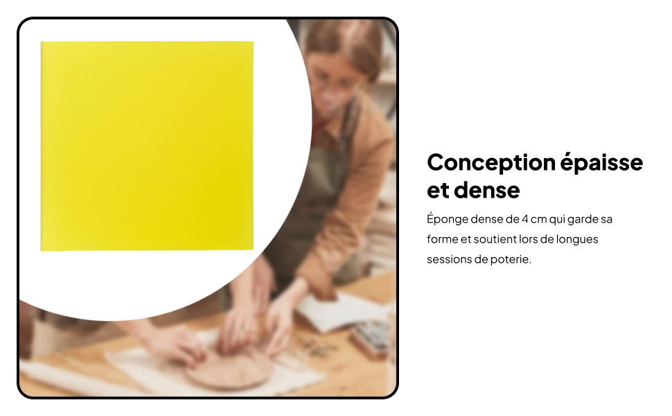 Thick Sponge Pottery Press Pad - Foam Clay Sculpt recensione e prezzo