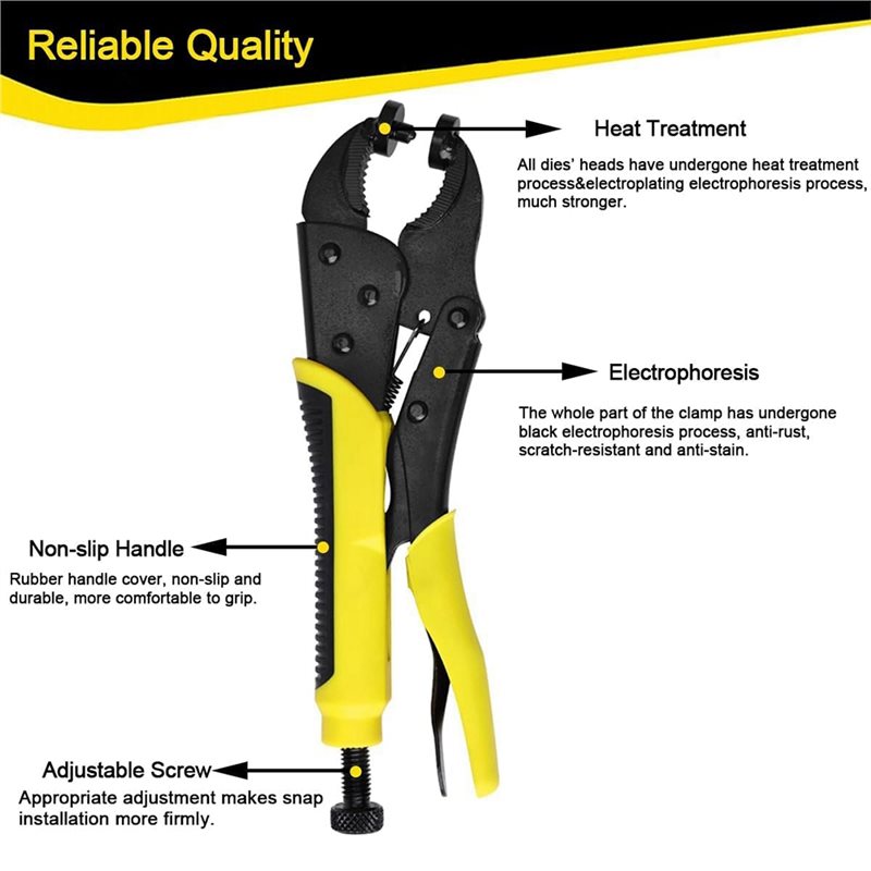 【Big Deal】Heavy Duty Snap Fast - Snap Plier Setter recensione e prezzo