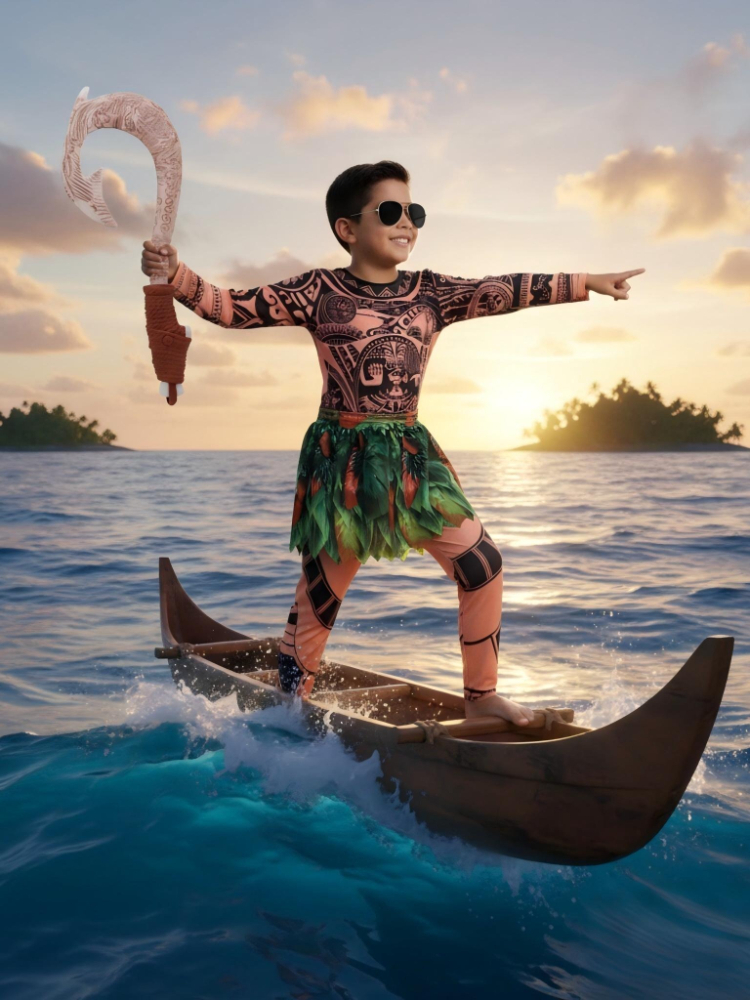 Summer Moana Maui Kids Boys Co - Cosplay Prop Patterns recensione e prezzo