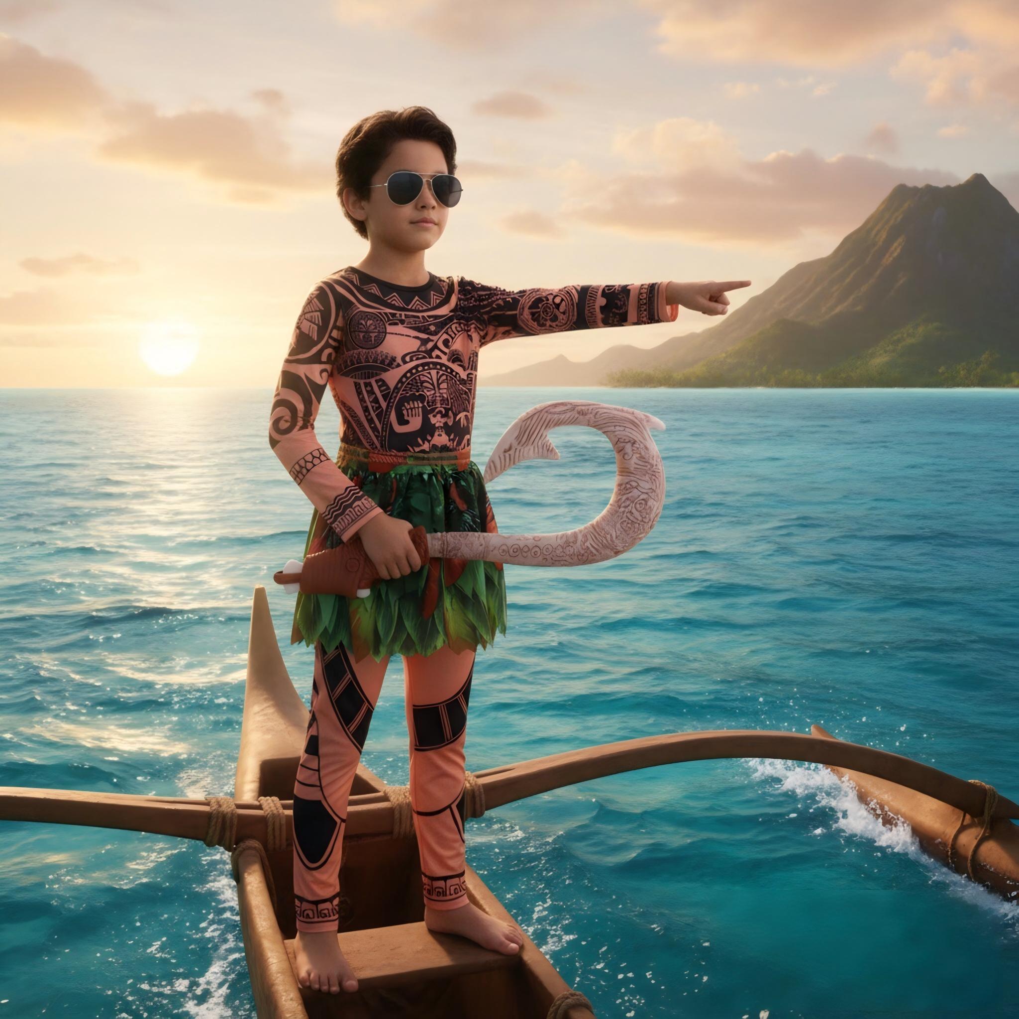 Summer Moana Maui Kids Boys Co - Cosplay Prop Patterns recensione e prezzo