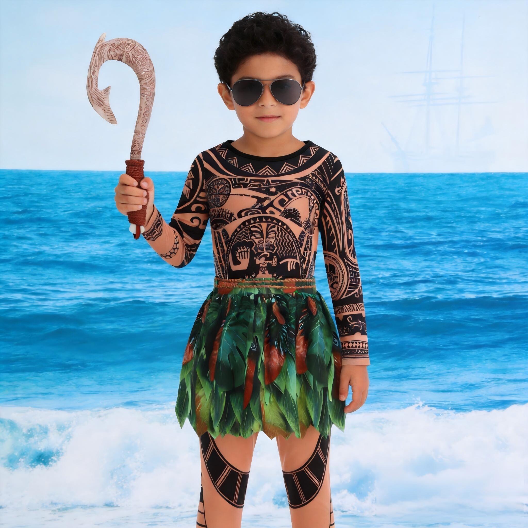 Summer Moana Maui Kids Boys Co - Cosplay Prop Patterns recensione e prezzo