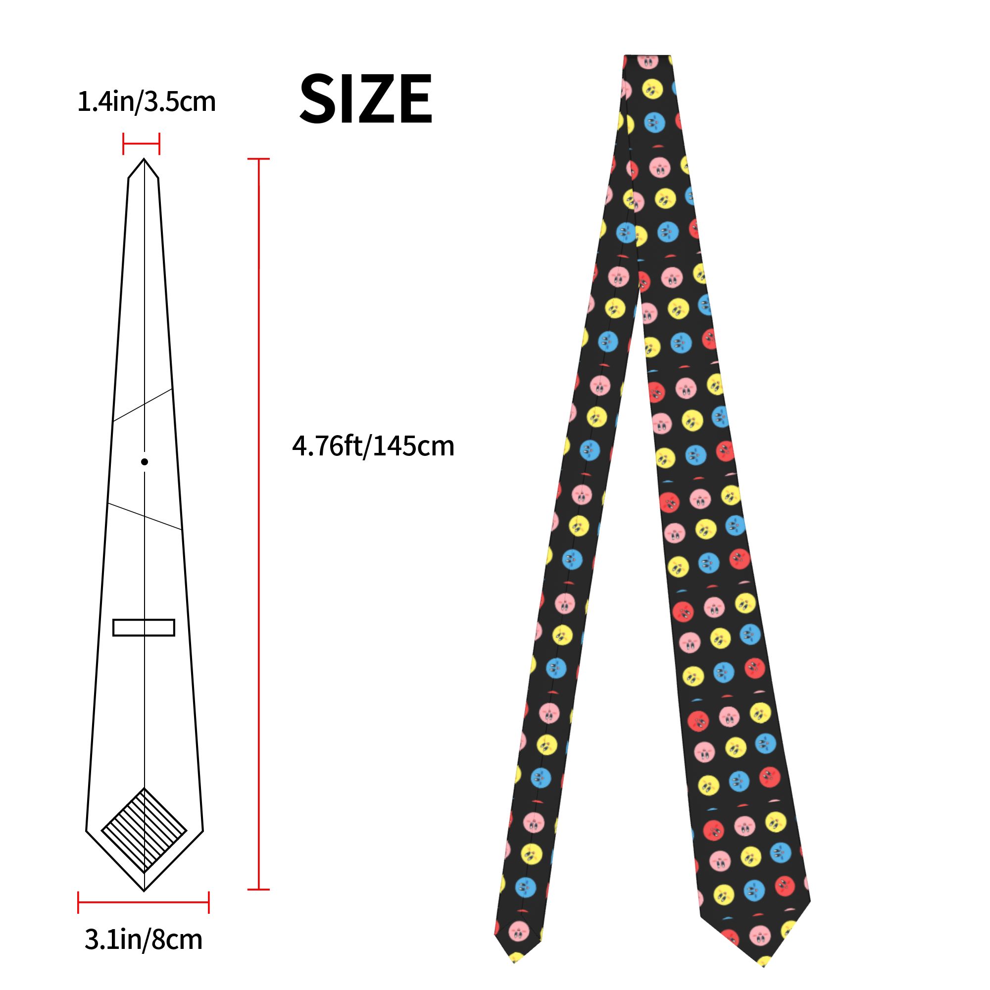 Rolling Kirby Pattern Neckties - Cosplay Prop Patterns recensione e prezzo
