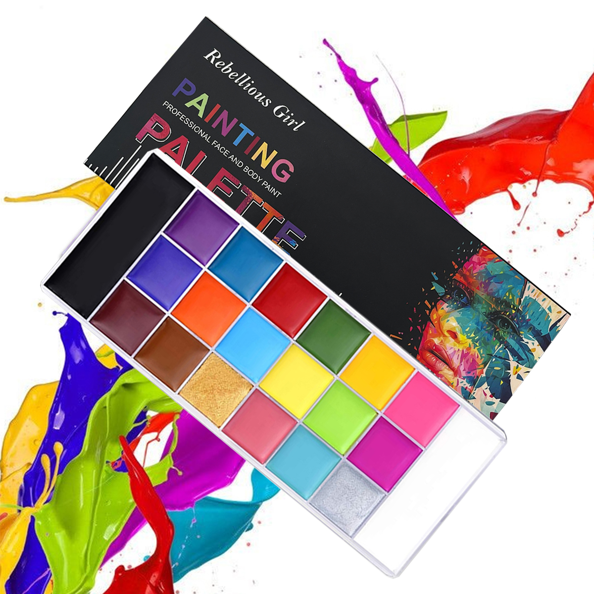 20 Colors Professional Face Pa - Cosplay Prop Paint recensione e prezzo