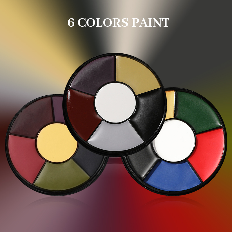 6 Color Oil Face Paint palette - Body Paint Sfx recensione e prezzo