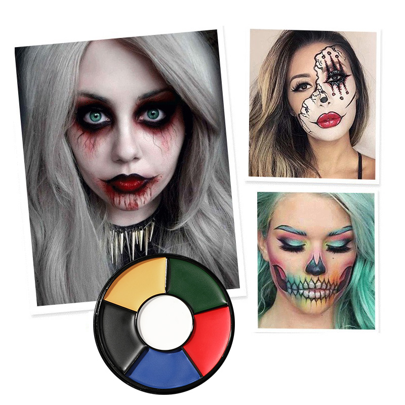 6 Color Oil Face Paint palette - Body Paint Sfx recensione e prezzo