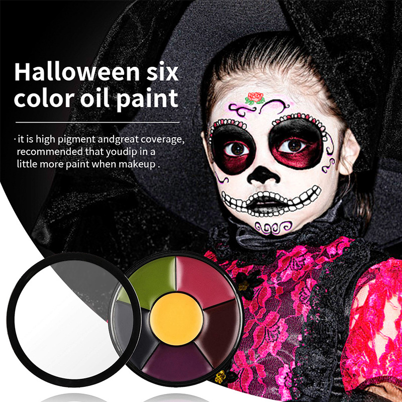 6 Color Oil Face Paint palette - Body Paint Sfx recensione e prezzo