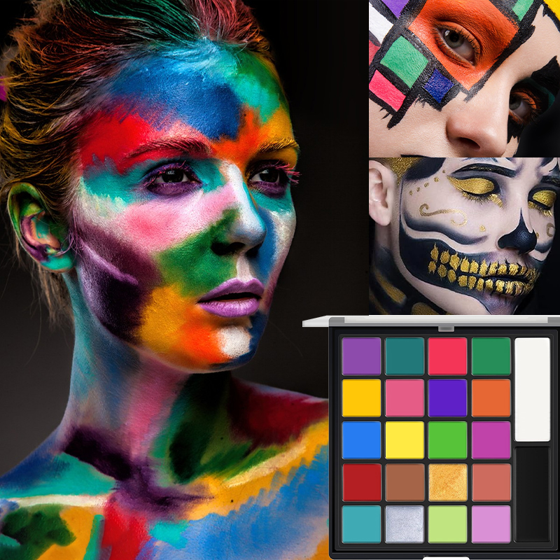22-Color Face Body Paint Set O - Body Paint Sfx recensione e prezzo