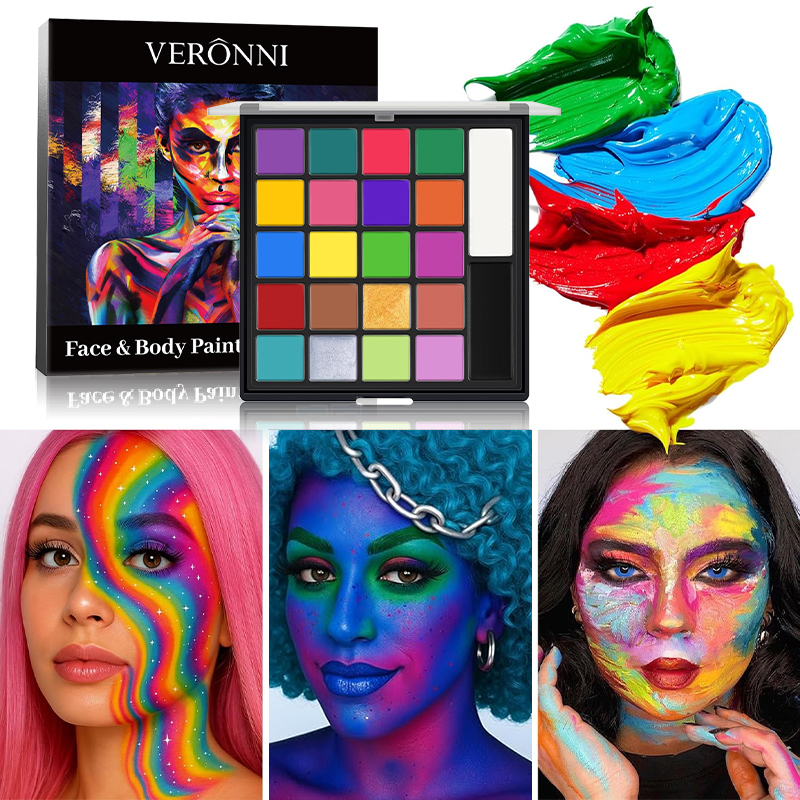 22-Color Face Body Paint Set O - Body Paint Sfx recensione e prezzo