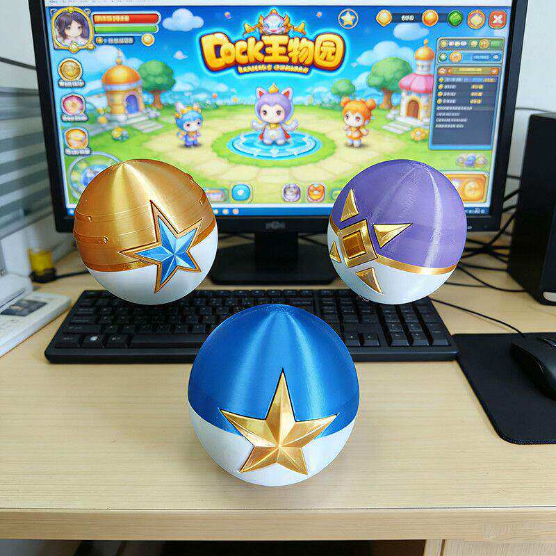 Complete Set Of Gulu Balls Cos - Cosplay Prop 3D Print Settings recensione e prezzo