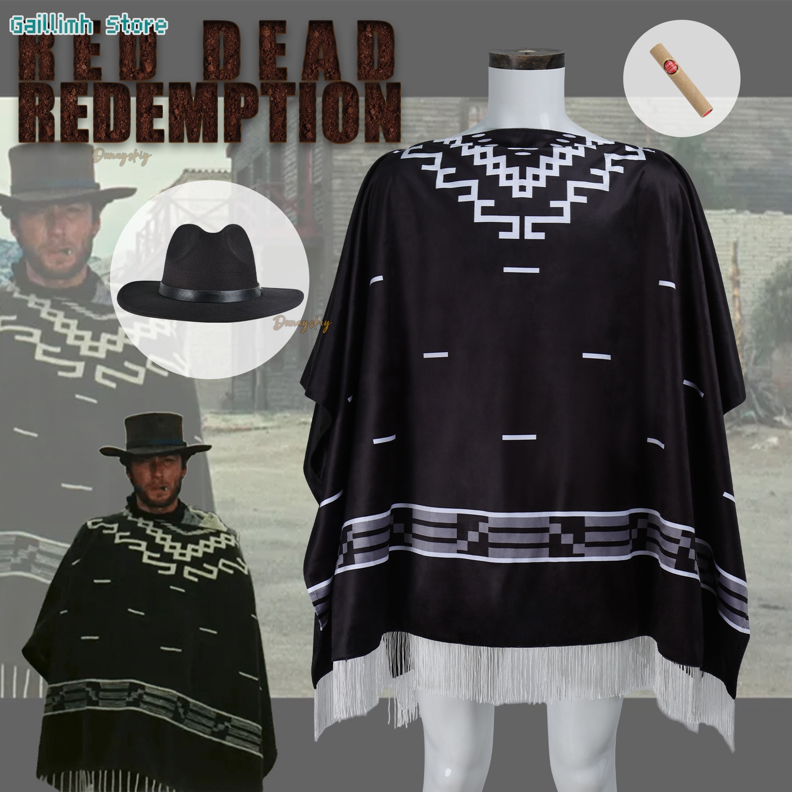 Movie Cosplay Clint Eastwood P - Cosplay Prop Patterns recensione e prezzo