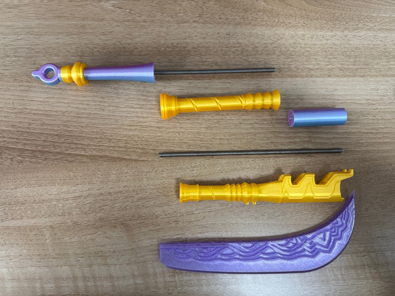 Ancient-style Colorful Cartoon - Cosplay Prop 3D Print Settings recensione e prezzo