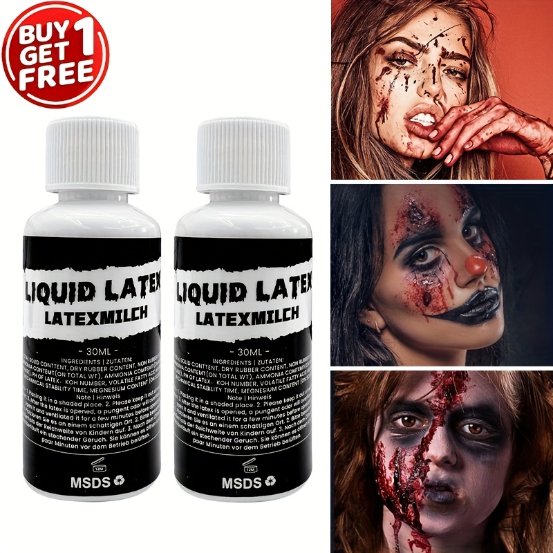 2pcs Liquid Latex Halloween SF - Body Paint Sfx recensione e prezzo