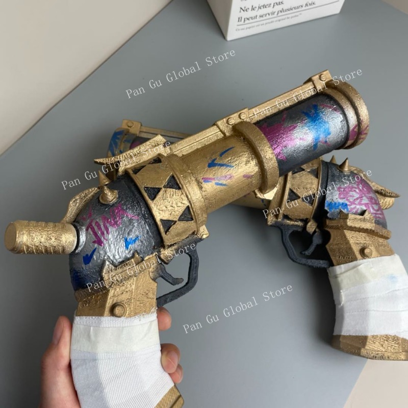 28cm/11.02in Jinx Pistol Custo - Cosplay Prop 3D Print recensione e prezzo