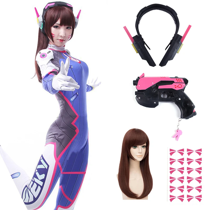 Anime Woman Jumpsuit Tights Dv - Dva Cosplay Prop recensione e prezzo