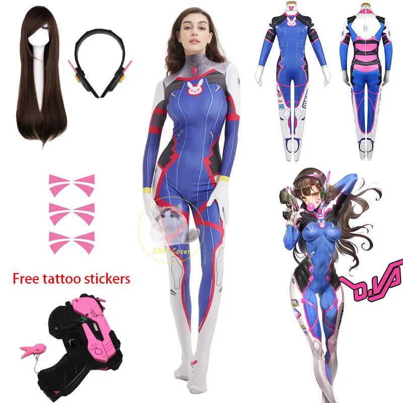 Dva Cosplay Costume Bodysuit Z - Dva Cosplay Prop recensione e prezzo