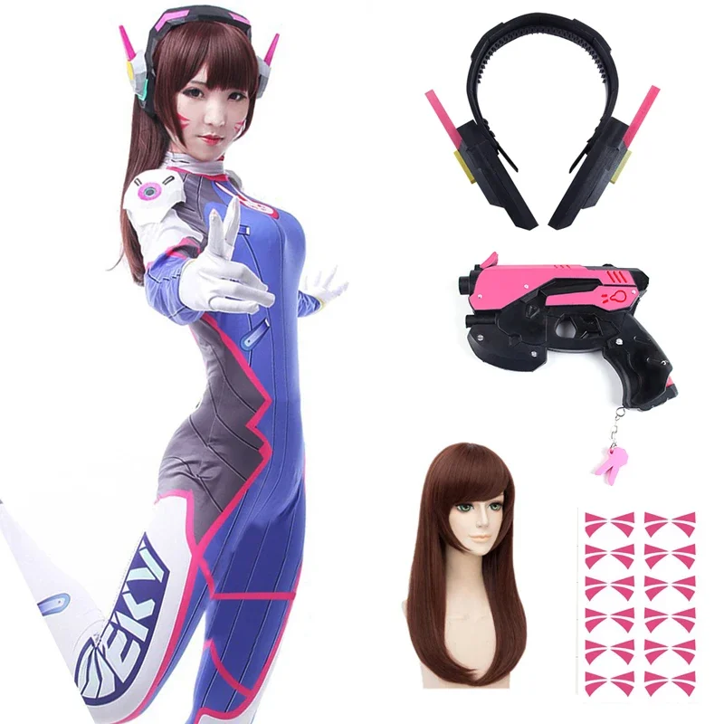 Anime woman jumpsuit tights DV - Dva Cosplay Prop recensione e prezzo