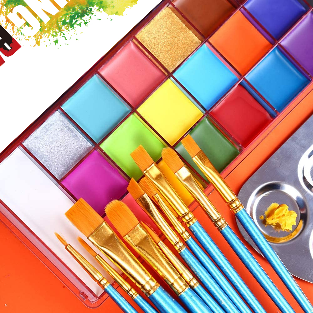 Face & Body Paint Palette,Long - Body Paint Sfx recensione e prezzo