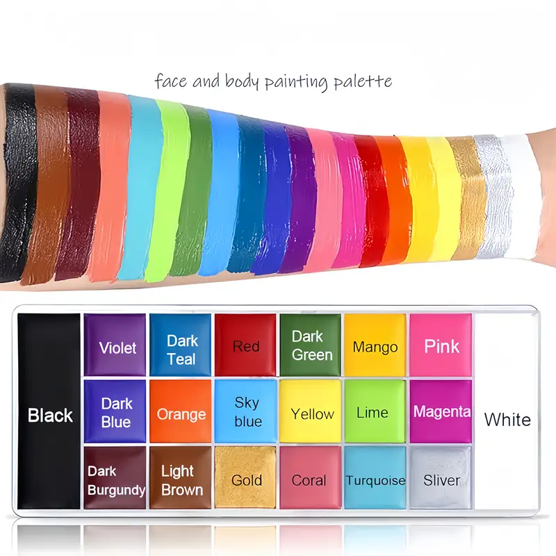 Face & Body Paint Palette,Long - Body Paint Sfx recensione e prezzo