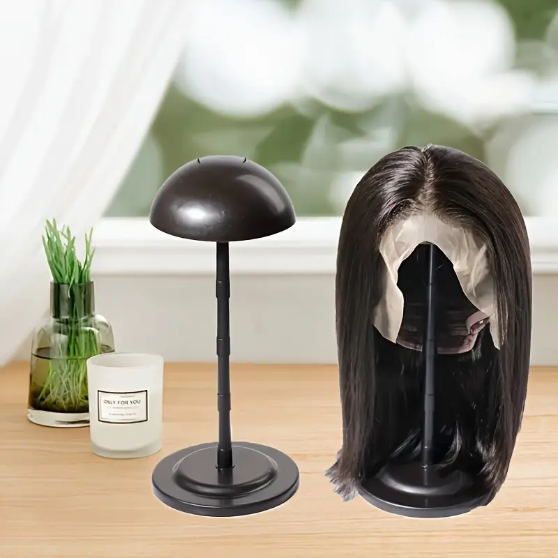 Black Plastic Wig Stand For Wi - Aerith Cosplay Prop recensione e prezzo
