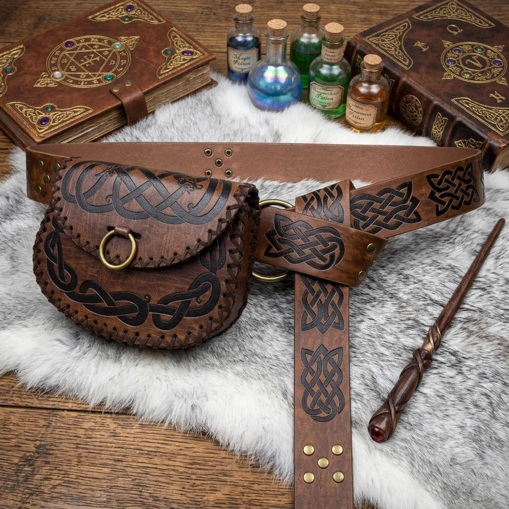 Medieval Viking Embossed Leath - Cosplay Prop Patterns recensione e prezzo