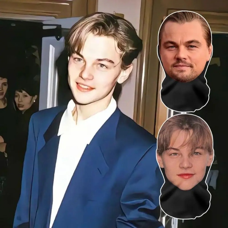 Leonardo DiCaprio 3D Pattern M - Cosplay Prop Patterns recensione e prezzo
