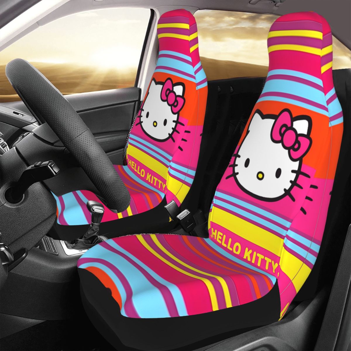 Hello Kitty Stripe Pattern Uni - Cosplay Prop Patterns recensione e prezzo