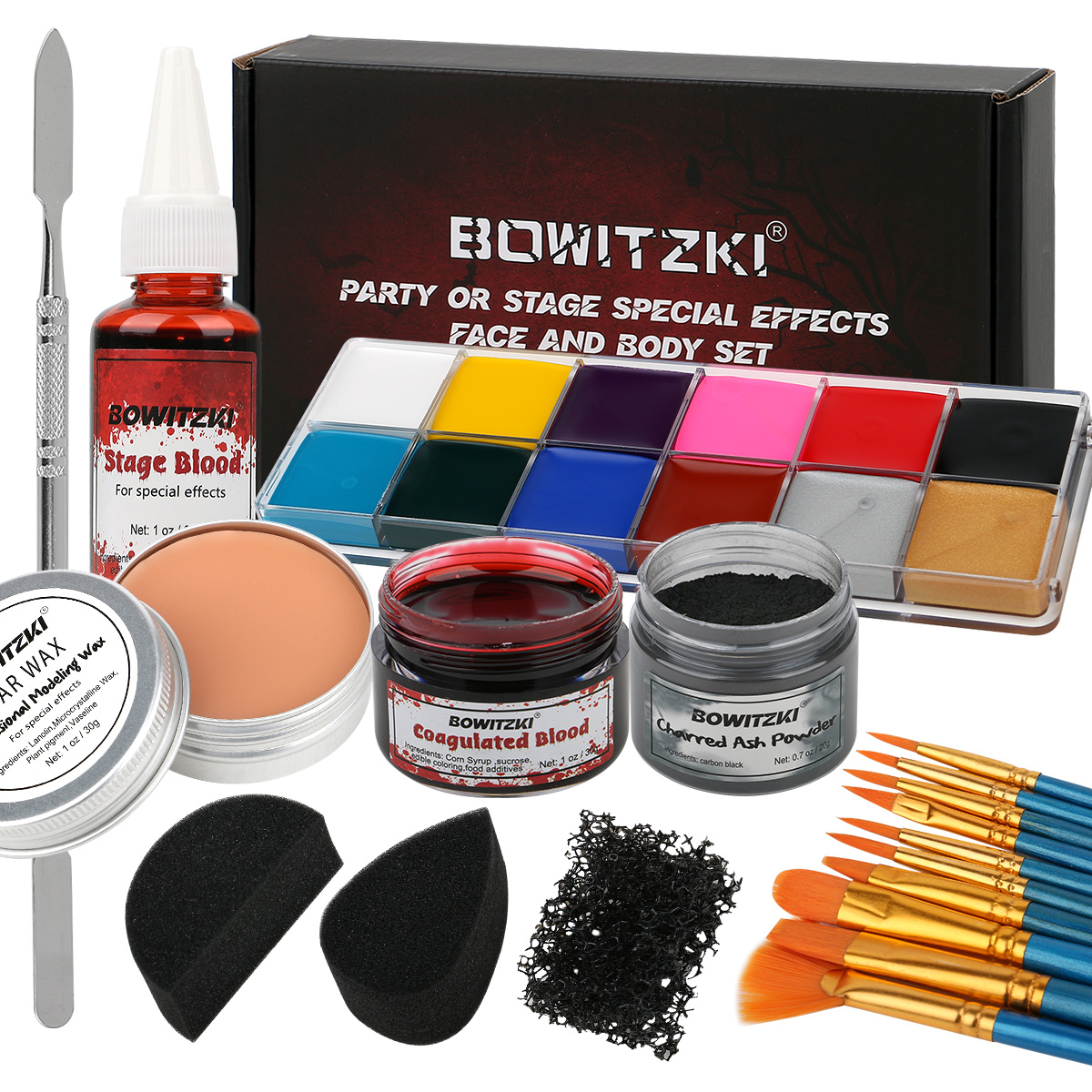 Bowitzki SFX Face Body Paint , - Body Paint Sfx recensione e prezzo